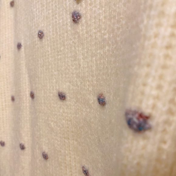 Lou & Grey (LOFT) Shimmer Dot Tunic Sweater NWT - Picture 7 of 9